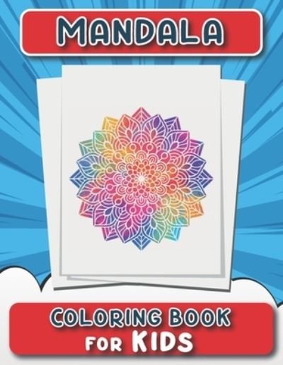 Cover for Yd Coloring Mandala Book Art · Mandala Coloring Book For Kids (Pocketbok) (2021)