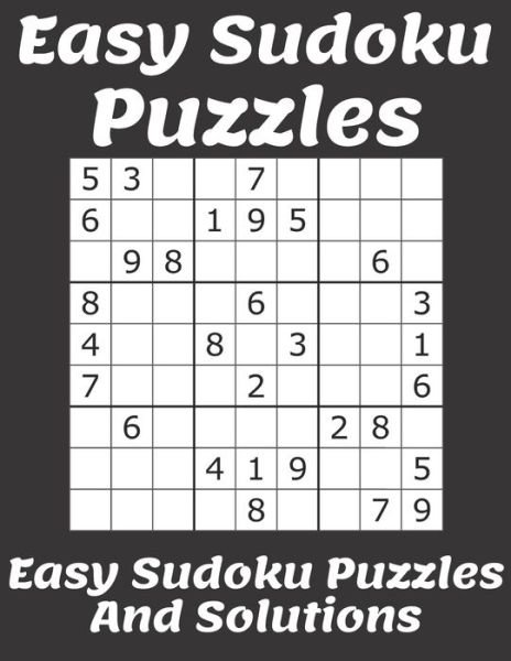 Cover for Easy Sudoku Puzzles for Kids · Easy Sudoku Puzzles (Paperback Book) (2020)