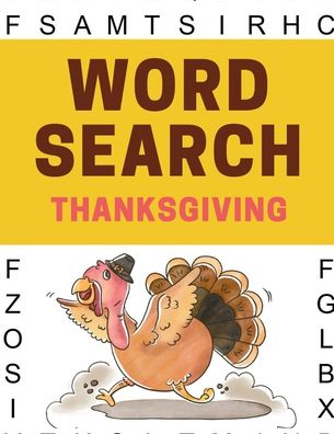 Cover for Getelan Journals · Word Search Thanksgiving (Pocketbok) (2020)