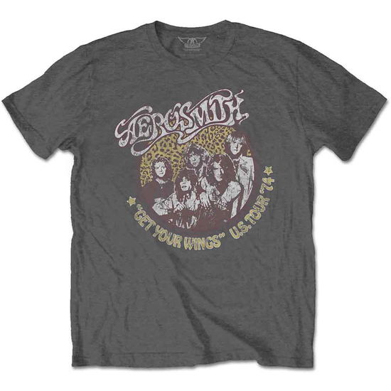 Cover for Aerosmith · Aerosmith Unisex T-Shirt: Cheetah Print (T-shirt)