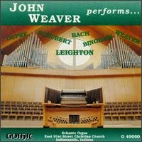 Cover for John Weaver · Organ Recital (CD) (1995)