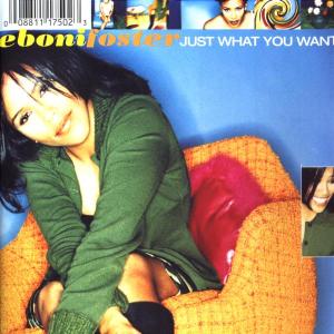 Cover for Eboni Foster · Just What You Want (CD) (1998)