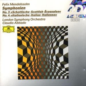 Cover for Abbado Claudio / London S. O. · Mendelssohn: Symp. N. 3 &amp; 4 (CD) (2001)