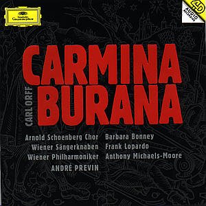 Cover for Previn Andre · Orff: Carmina Burana (CD) (2003)