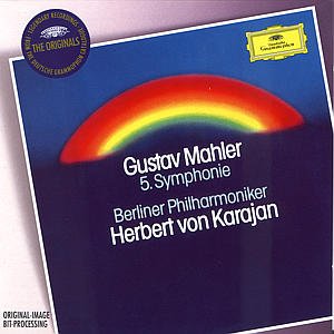Cover for Mahler / Karajan / Berlin Philharmonic · Symphony 5 (CD) (1996)