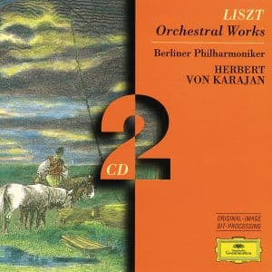 Cover for Berlin Philharmoniker / Karajan · Liszt: Orchestral Works (CD) (1998)