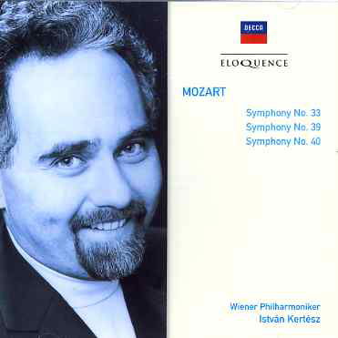 Symphonies Nos. 33  39  40 - Kertesz Istvan - Muziek - ELOQUENCE - 0028947674023 - 30 juli 1990