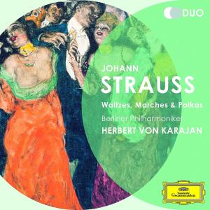 Strauss / Waltzes / Marches & Polkas - Bp/karajan - Musik - DEUTSCHE GRAMMOPHON - 0028947900023 - 6. februar 2012