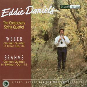 Cover for Eddie Daniels · Brahms &amp; Weber (CD) (2013)