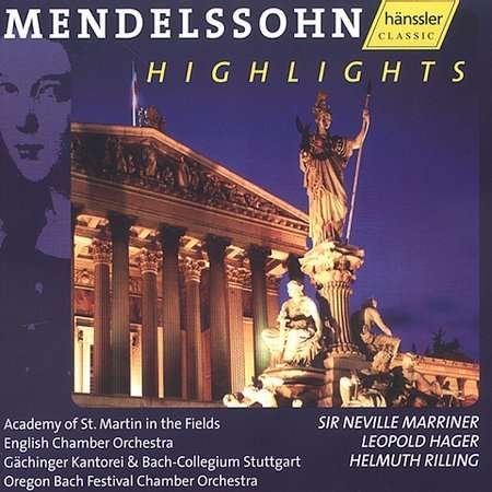 Cover for Mendelssohn / Hager / Rilling / Bach-collegium · Highlights (CD) (2003)