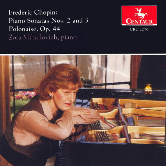 Cover for Chopin / Mihailovich · Piano Sonatas 2 &amp; 3 (CD) (1996)