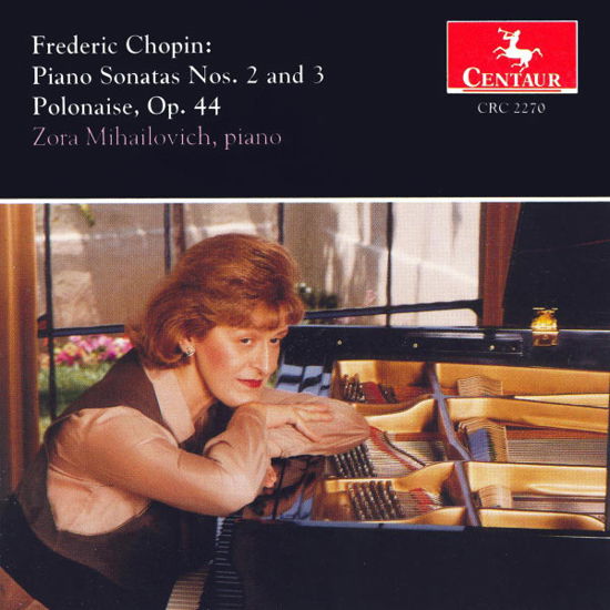 Piano Sonatas 2 & 3 - Chopin / Mihailovich - Musiikki - CTR - 0044747227023 - tiistai 16. huhtikuuta 1996