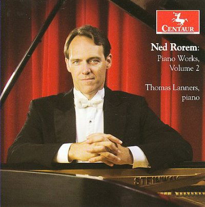 Cover for Rorem / Lanners · Piano Works 2 (CD) (2009)