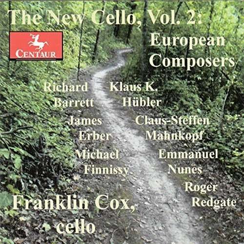 New Cello - European Composers 2 - Redgate / Cox,franklin - Música - Centaur - 0044747339023 - 9 de junio de 2015