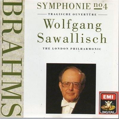 Cover for London Philharmonic Orchestra / Sawallisch Wolfgang · Symphony No. 4 Op. 98 / Tragic Overture Op. 81 (CD) (1990)