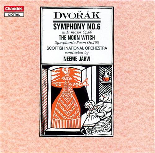 Cover for Dvorak / Jarvi / Sno · Symphony 6 / Noon Witch (CD) (1992)