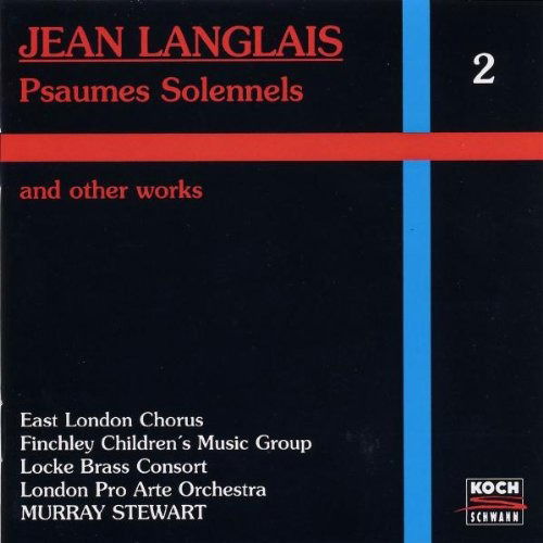 Cover for Jean Langlais  · Psaumes Solennels And Other Works Vol.2 (CD)