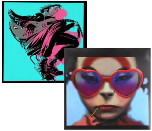 The Now Now / Humanz - Gorillaz - Musikk - Warner - 0190296714023 - 6. august 2021