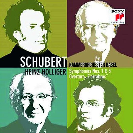 Cover for Kammerorchester Basel &amp; Heinz Holliger · Schubert: Symphonies Nos. 1 &amp; 5, Fierrabras Overture (CD) (2019)