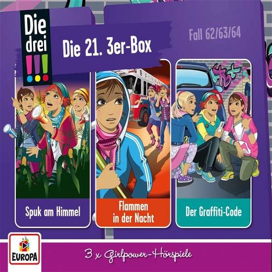 Cover for Die Drei !!! · 21./3er Box-folgen 62-64 (CD) (2022)