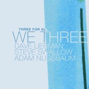 We Three: Three for All - Liebman,david / Swallow,steve / Nussbaum,adam - Musik - CHJ - 0608917013023 - 11. april 2006