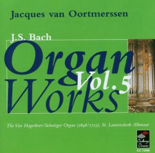 Organ Works Vol.5 - Johann Sebastian Bach - Musiikki - CHALLENGE - 0608917208023 - torstai 9. elokuuta 2007