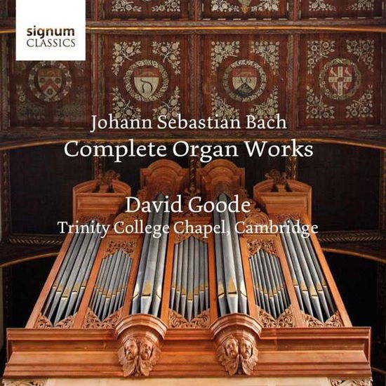 Cover for David Goode · J.S. Bach: The Complete Organ Works - Trinity College Chapel. Cambridge (CD) [Box set] (2020)