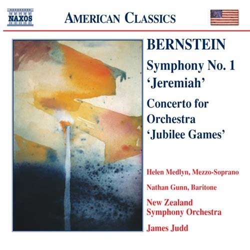 Cover for New Zealand Sojudd · Bernsteinsymphony No 1 Jeremiah (CD) (2004)