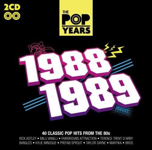 Cover for Pop Years 1988-1989 (CD) (2009)
