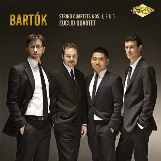 Bartok: String Quartets Nos. 1, 3 & 5 - Euclid Quartet - Musik - ARTEK - 0661853006023 - 30 april 2013