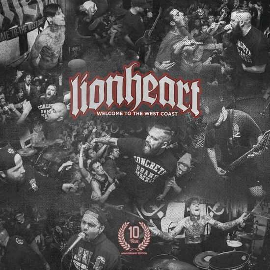 Cover for Lionheart · Welcome to the West Coast: 10 Year Anniversary Edition (LP) (2024)