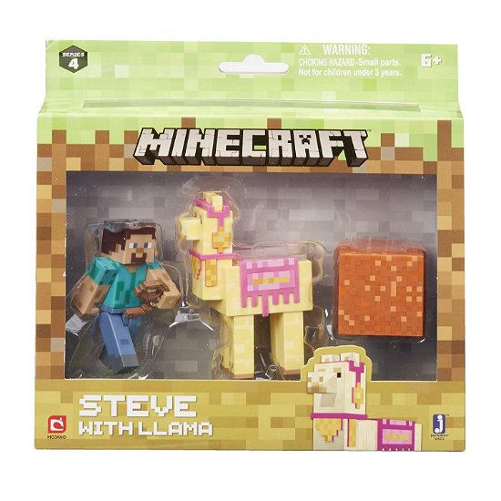 Cover for Character · Minecraft - Steve With Llama (Toys)