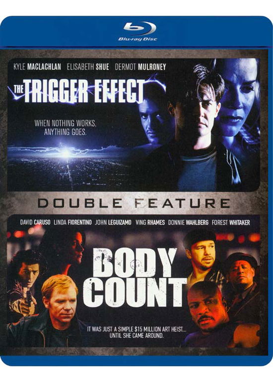 Cover for Trigger Effect &amp; Body Count: Double Feature BD (Blu-ray) (2019)