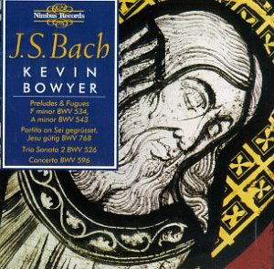 Organ Works 3 Bowyer - J.s. Bach - Music - NIMBUS - 0710357529023 - April 16, 1995
