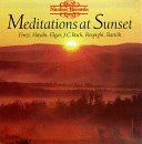 Cover for Meditations at Sunset / Various (CD) (1994)