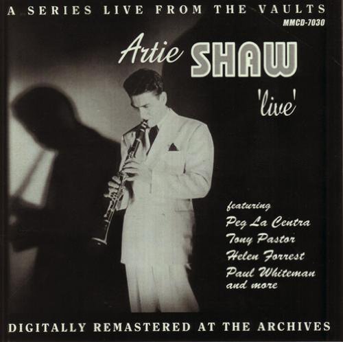 Cover for Artie Shaw · Live (CD) (2012)