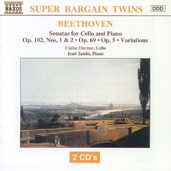 Cover for Sonatas for Cello and Piano (CD) (2004)