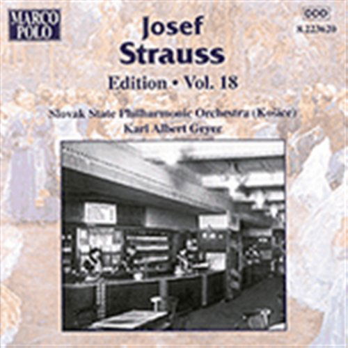 Edition Vol. 18 - Josef Strauss - Music - MARCO POLO - 0730099362023 - June 1, 1999