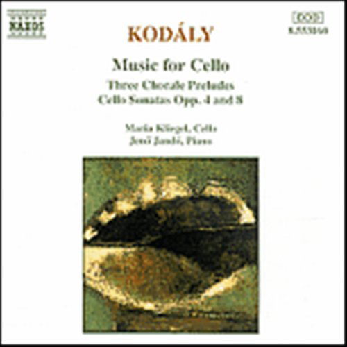 Music For Cello - Z. Kodaly - Muziek - NAXOS - 0730099416023 - 9 december 1997