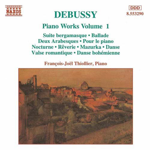 Cover for Debussy / Thiollier · Piano Works 1 (CD) (1995)