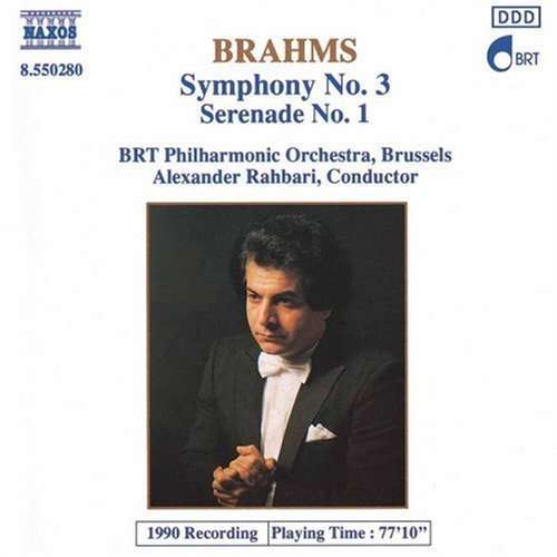 Cover for Brahms / Rahbari / Brt Philharmonic · Symphony 3 / Serenade 1 (CD) (1994)