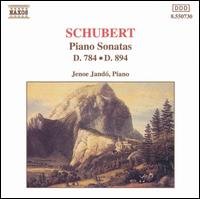 Cover for Schubert / Jando · Piano Sonatas 784 &amp; 894 (CD) (1994)