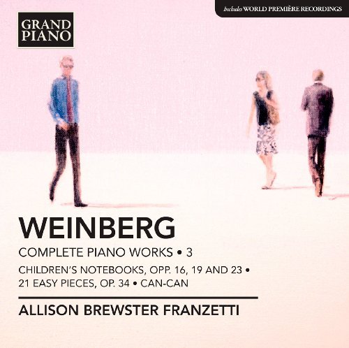 Cover for Weinberg / Brewster Franzetti · Complete Piano Works 3 (CD) (2012)
