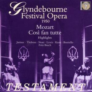 Cosi Fan Tutte Testament Klassisk - Jurinac Sena / Thebom Blanche m.fl. - Música - DAN - 0749677104023 - 2000