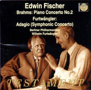 Piano Concerto No.  2 Testament Klassisk - Fischer, Edwin / Furtwängler / Bpo - Musiikki - DAN - 0749677117023 - 2000