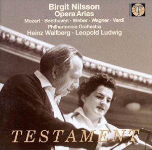 Cover for Birgit Nilsson · Opera Arias Testament Klassisk (CD) (2000)