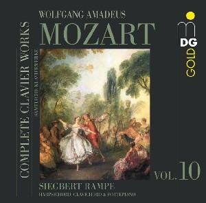 Cover for Mozart / Rampe · Complete Clavier Works 10 (CD) (2009)