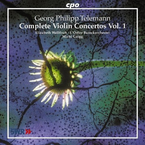 Cover for Telemann / Wallfisch / L'orfeo Barockorchester · Complete Violin Concertos 1 (CD) (2004)