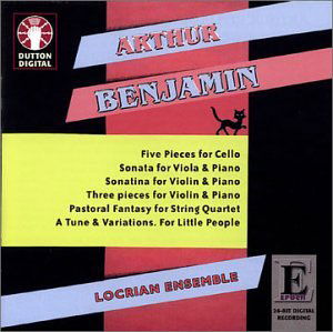 Locrian Ensemble - Five Pieces For Cello / Sonata For - Locrian Ensemble - Musik - Dutton - 0765387711023 - 15. August 2001