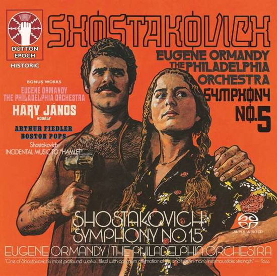 Shostakovich: Symphonies Nos. 5 & 15 - Eugene Ormandy - Musikk - VOCALION - 0765387737023 - 15. november 2019